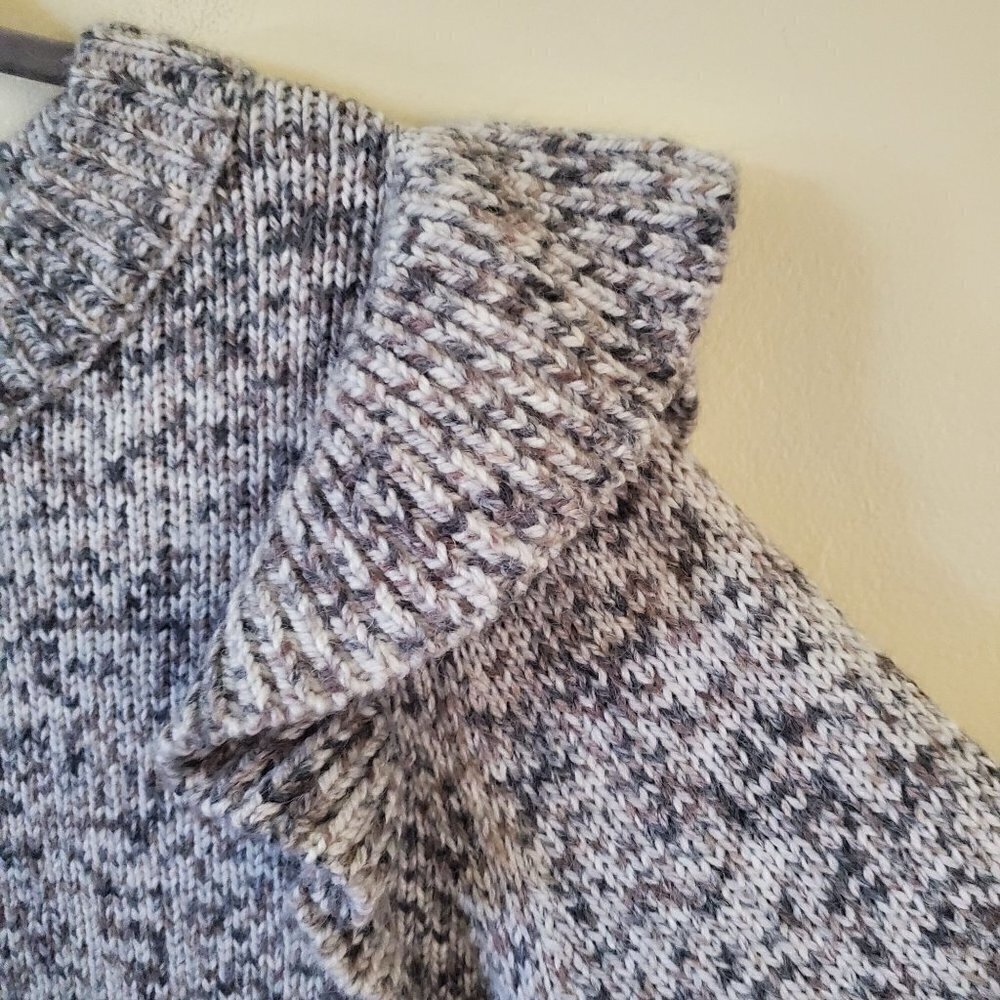 Universal Thread Marled Knit Ruffle Shoulder Sweater Size XS - Picture 3 of 8